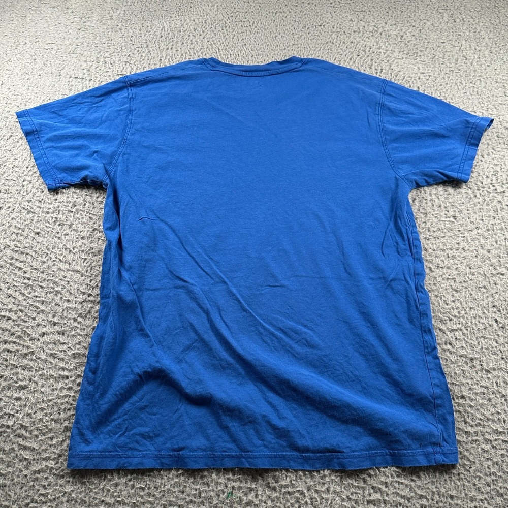 SUNDEK Mens Logo T Shirt‎ Size Medium Blue Tee Short Sleeve - Picture 5 of 8